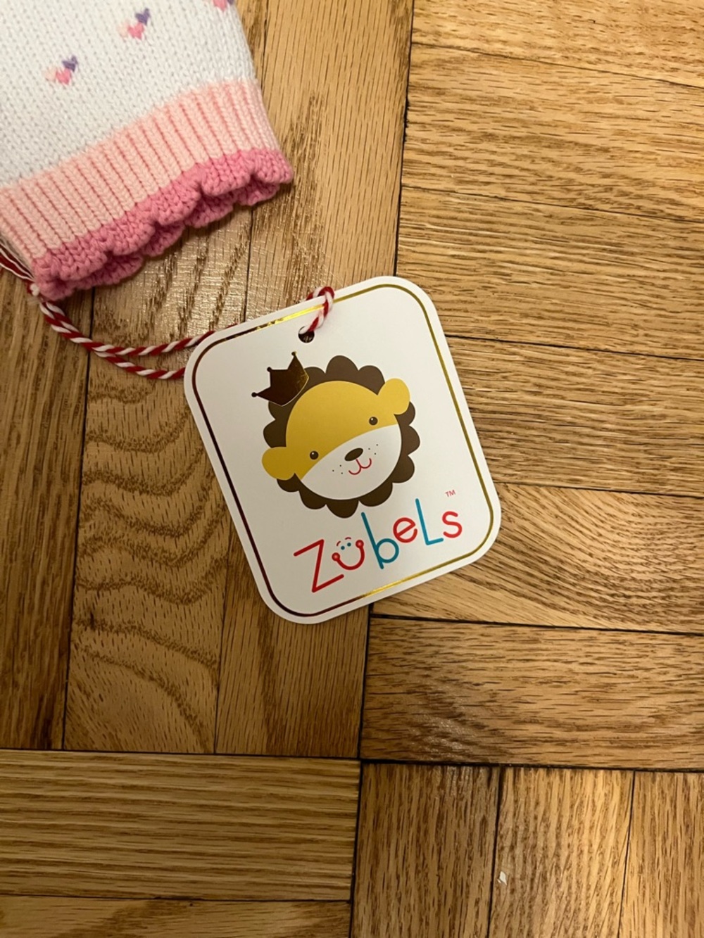 NWT! Zubels White & Pink Ballerina Sweater - Picture 4 of 5